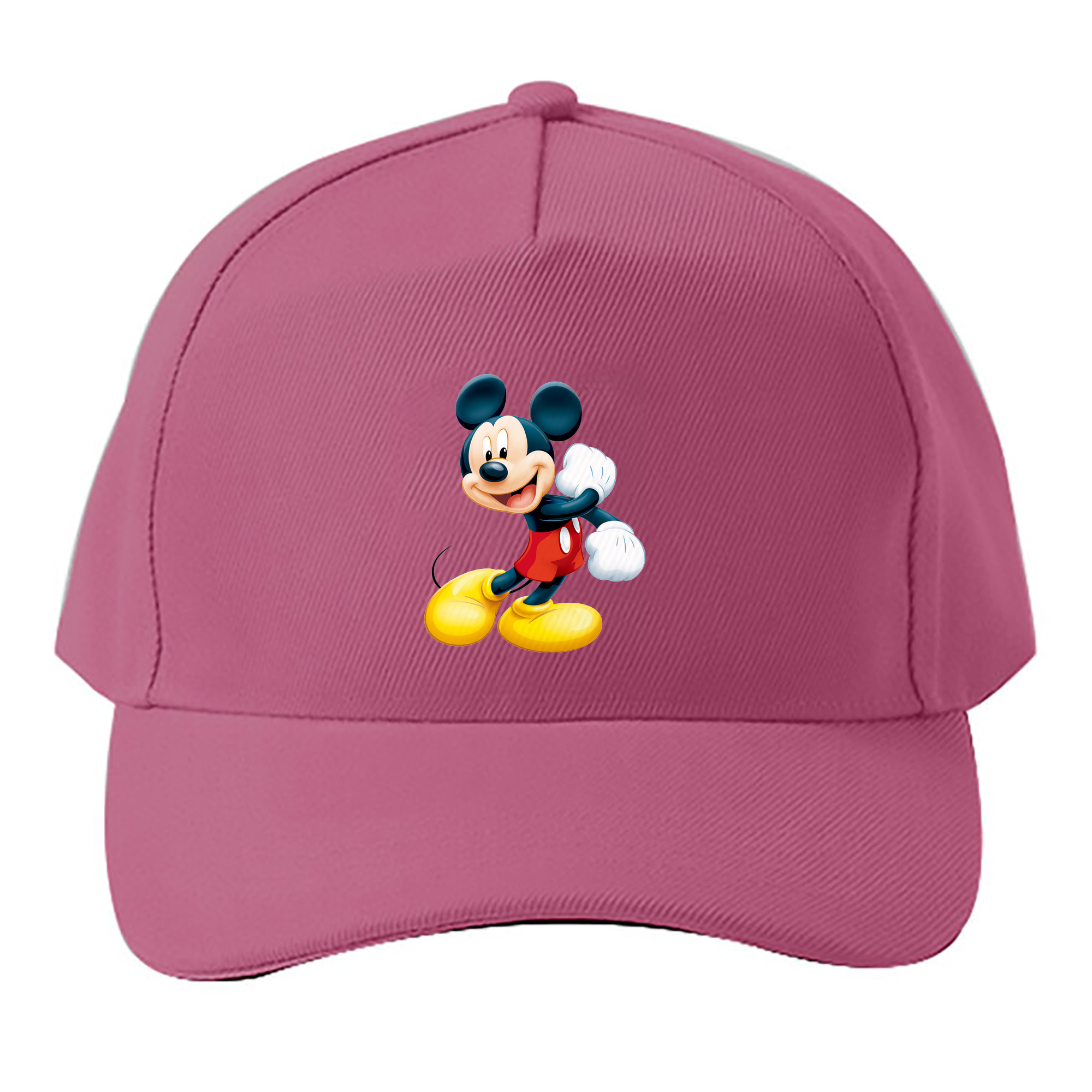 （画像用） ミッキーマウス Mickey Mouse ベースボールキャップ 綿100％ 男女兼用 帽子 スポーツ